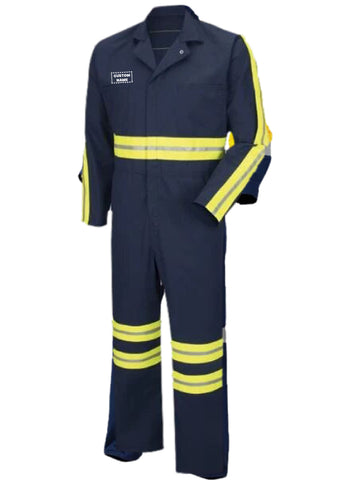 Red Kap Enhanced Visibility Twill Action Back Coverall - CT10