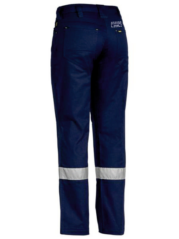 Bisley Womens 3m Taped X Airflow Ripstop Vented Work Pant-(BPL6474T)